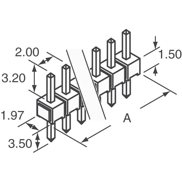 TMM-130-01-G-S Samtec Inc.  Embases à broches mâles